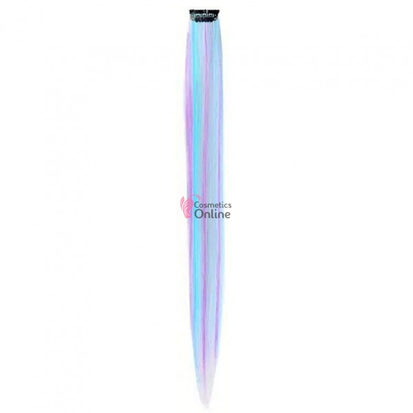 Extensie de par suvita simpla dreapta Vigurous de 50 cm cu clips SUV137 - Multicolor